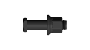 BULON RUEDA DEL 1215 TRAS. AXOR/O500 22X85 C/TUERCA LLAVE 32MM C/ARO