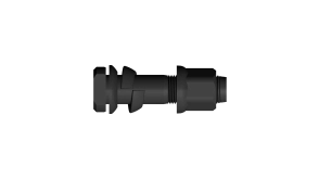 BULON RUEDA DEL 814/913 18X75 C/AR. CONICA , GROWER Y TUERCA LLAVE 24MM