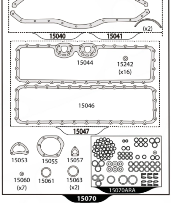 JUEGO JUNTAS MOTOR 1114 S/TAPA
