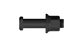 BULON RUEDA TRAS 1518/1521 22X95 TUERCA LLAVE 32MM C/ARO