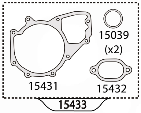 JUEGO DE JUNTAS BBA AGUA 1633/1938